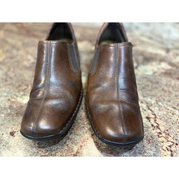 Cole‎ Haan Mens Shoes Loafer 9.5 M Tucker Venetian Slip on  Brown Leather C04059 main image 10